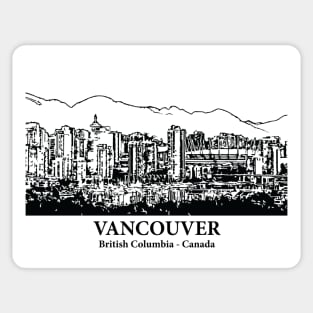 Vancouver - British Columbia Sticker